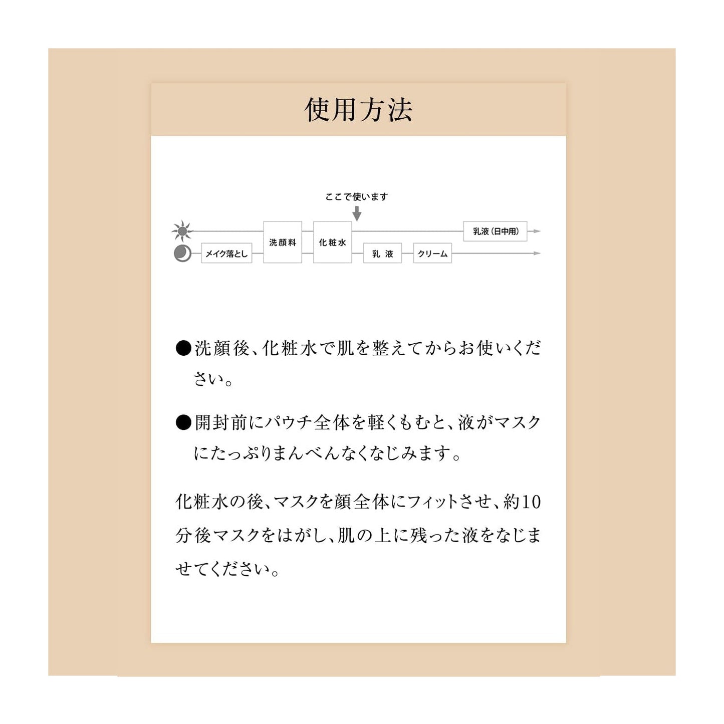 リフトモイストマスク　Ｗ　＜６枚入り＞