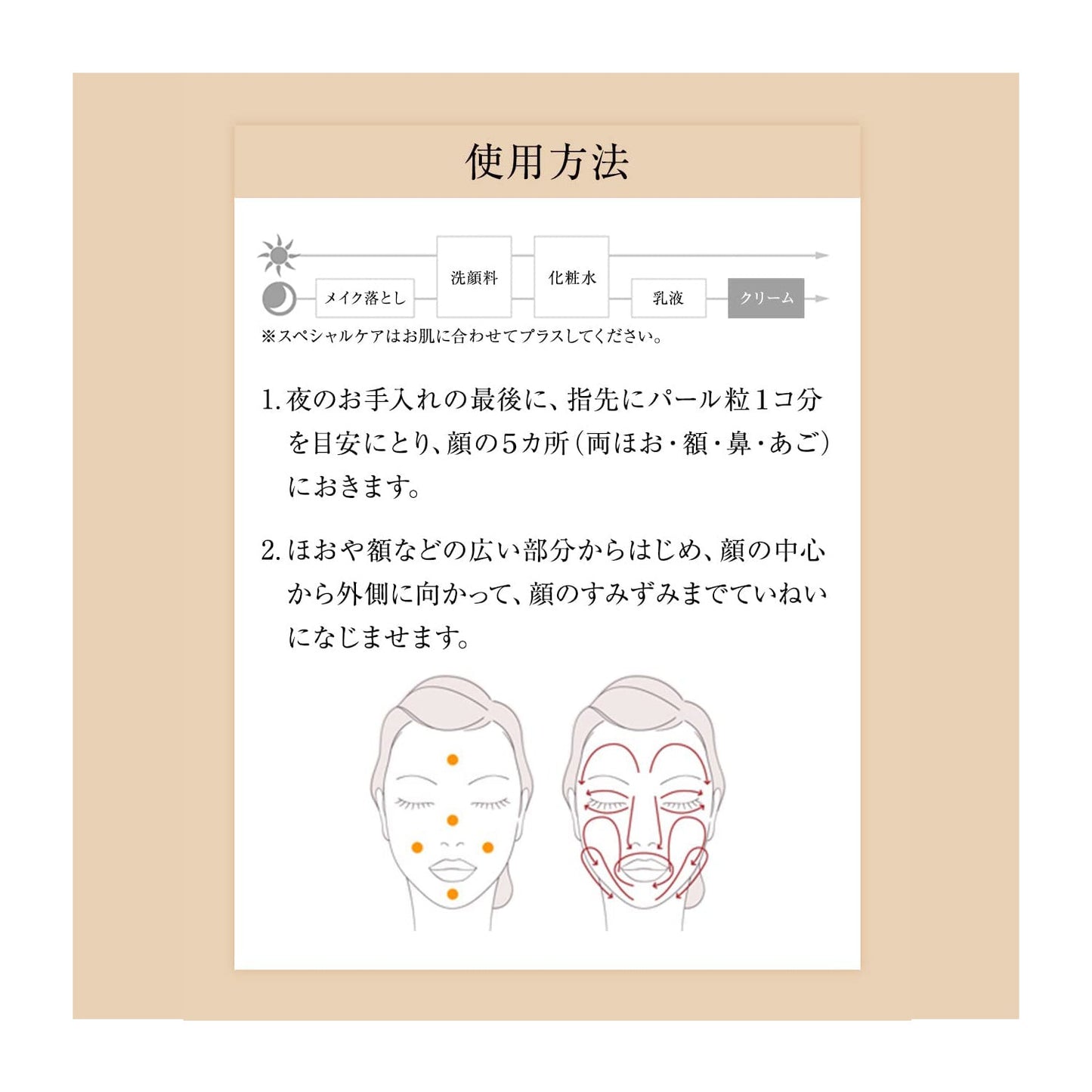 リフトナイトクリーム　Ｗ