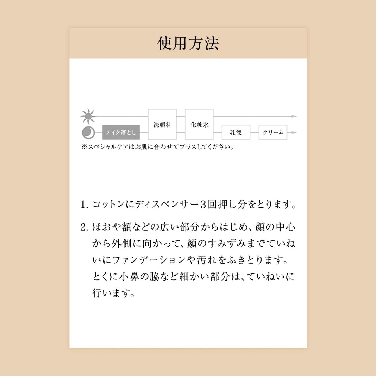 メーククレンジングローション　Ｎ