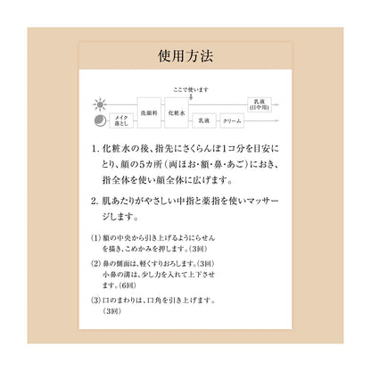 フェースエフェクト　マッサージ