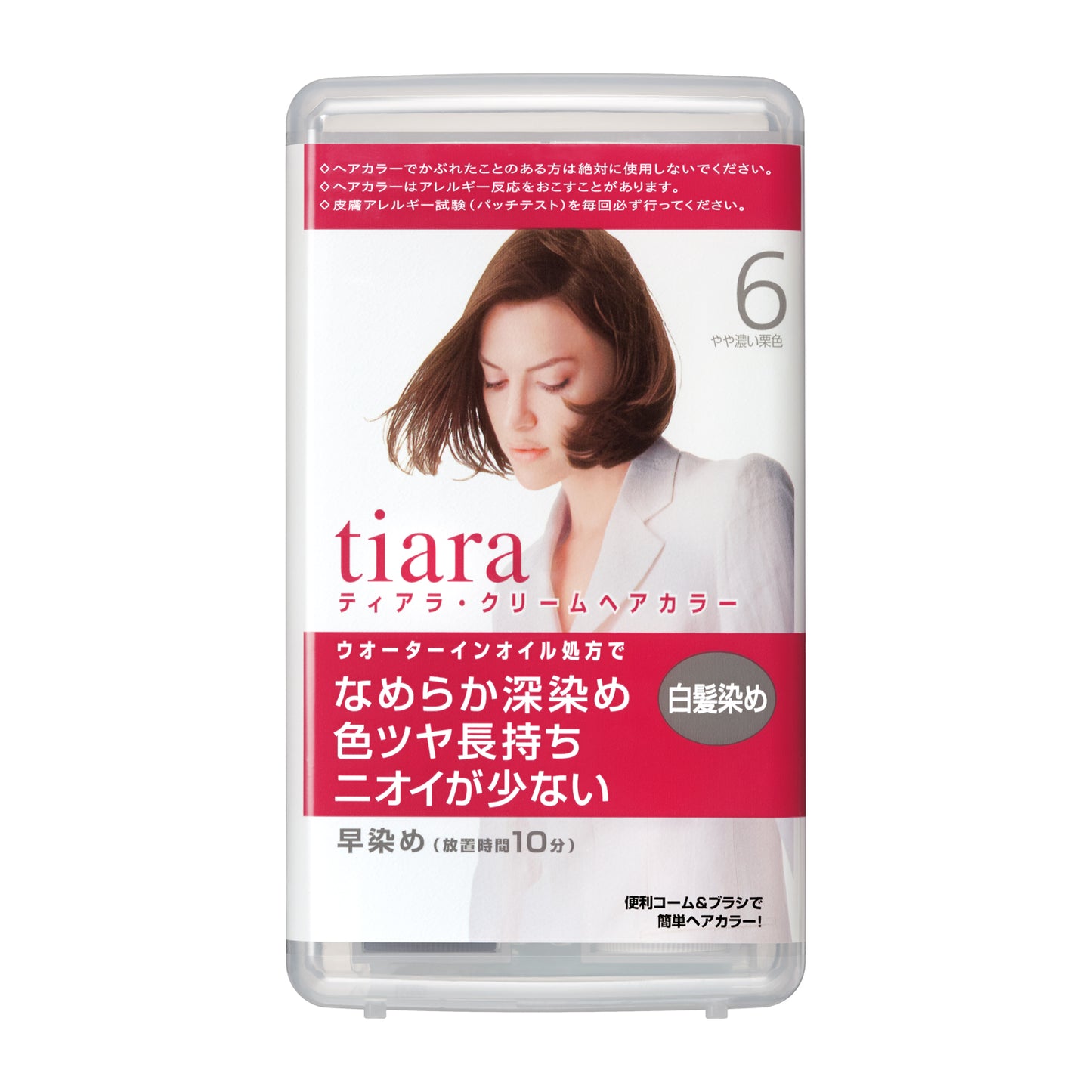 クリームヘアカラー　6
