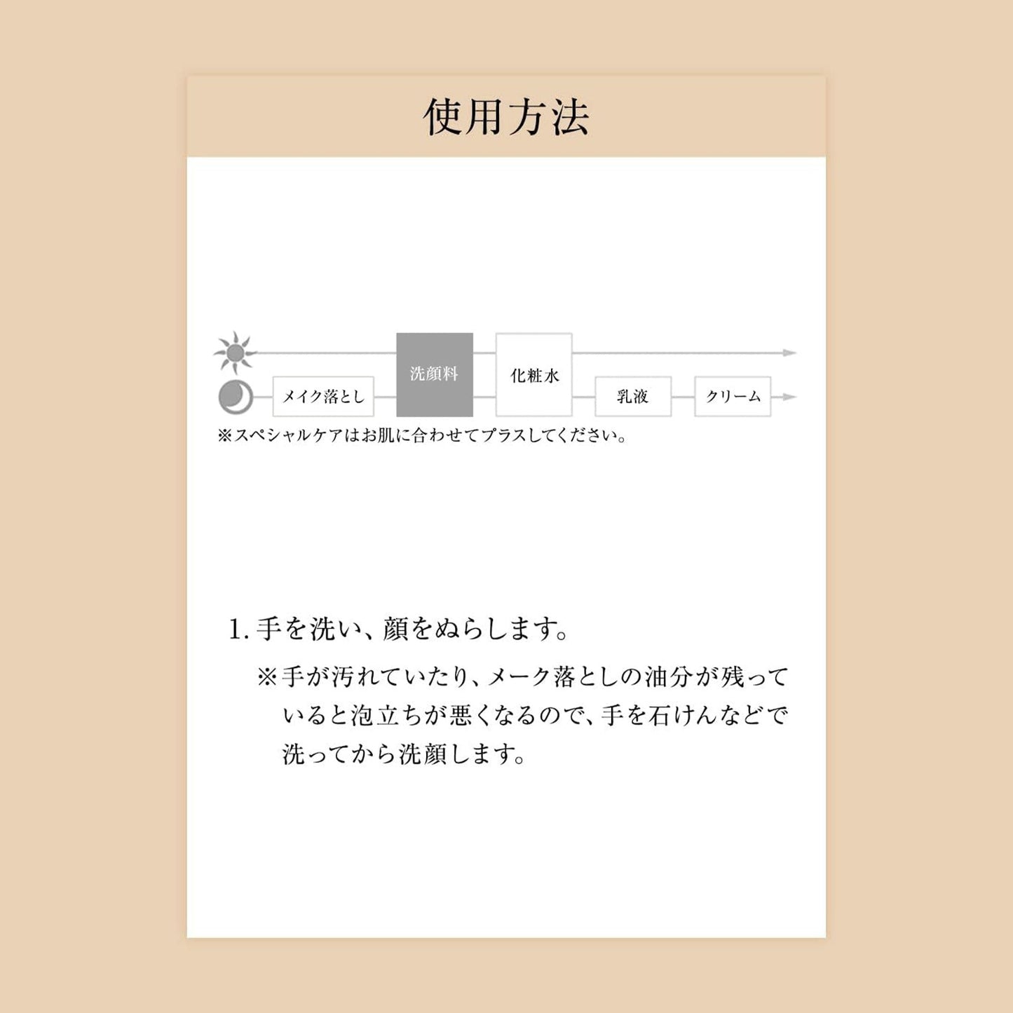 ブライトニング　クレンジングフォーム