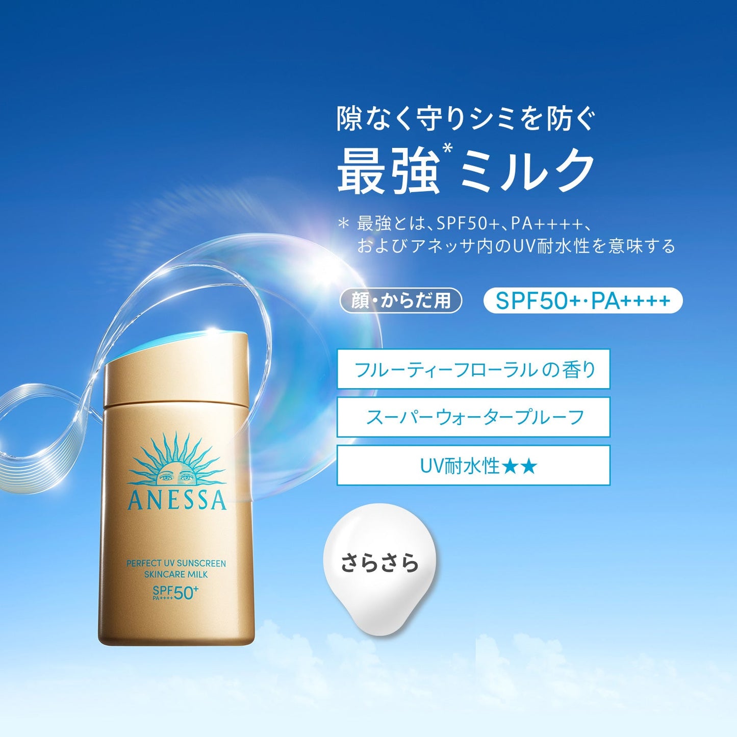 パーフェクトＵＶ　スキンケアミルク　ＮＡ