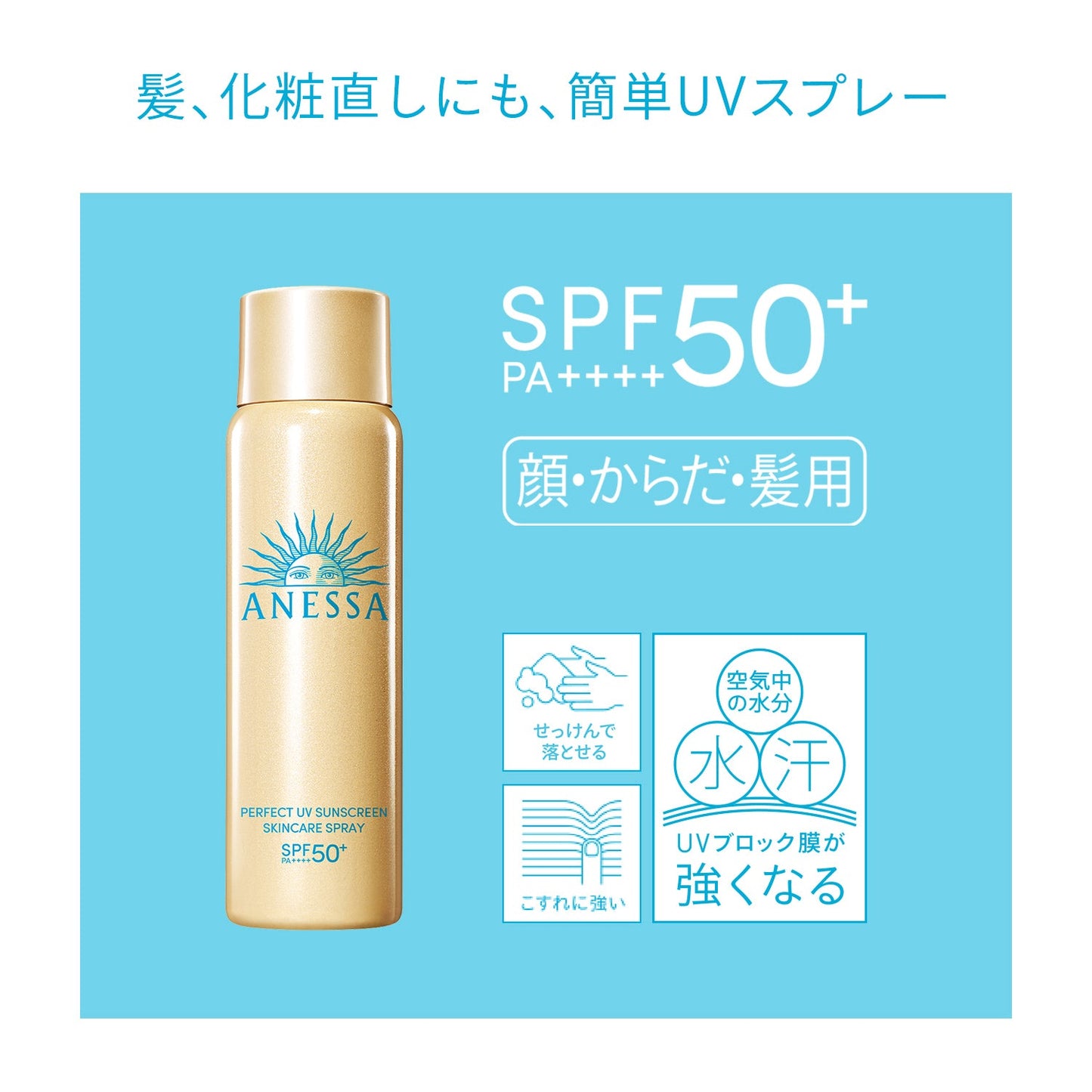 パーフェクトＵＶ　スキンケアスプレー　ＮＡ