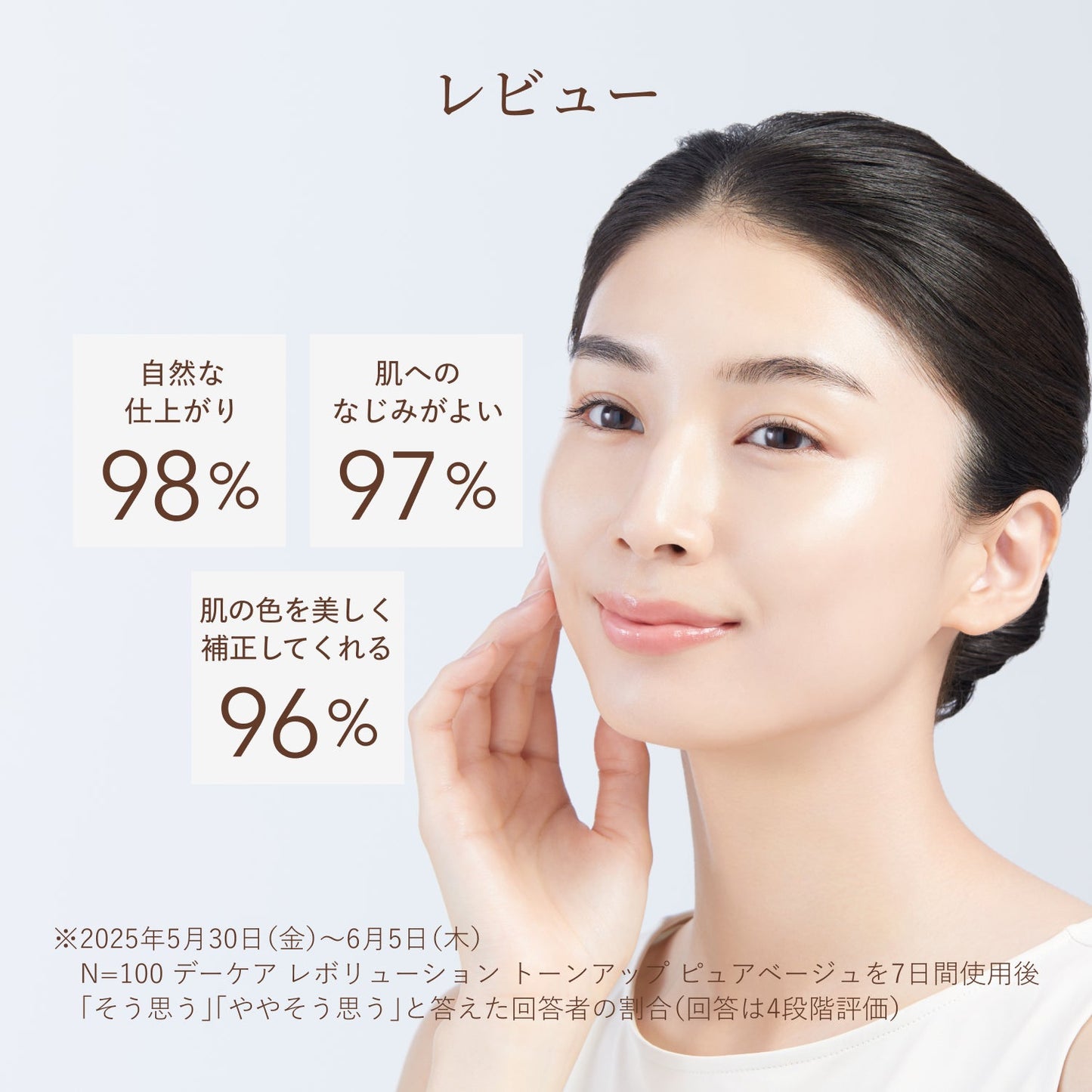 デーケアレボリューション　トーンアップ　ＢＥ　＋　ｃａ　（ピュアベージュ）