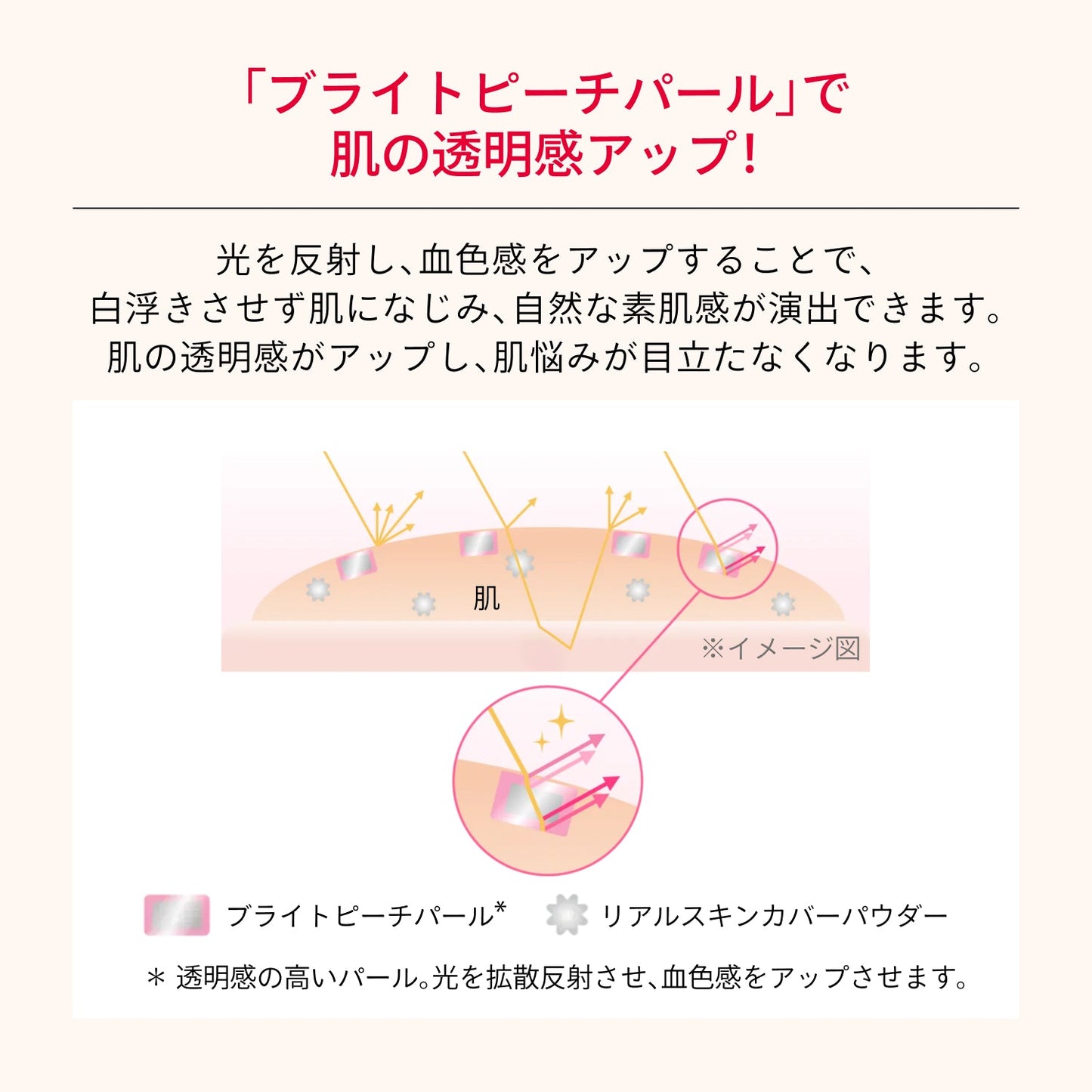 エッセンスリキッド　ＥＸ　ブライトグロウ　ミルキーピンク00